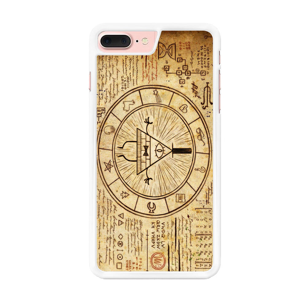 Treasure Map Gravity Falls iPhone 8 Plus Case