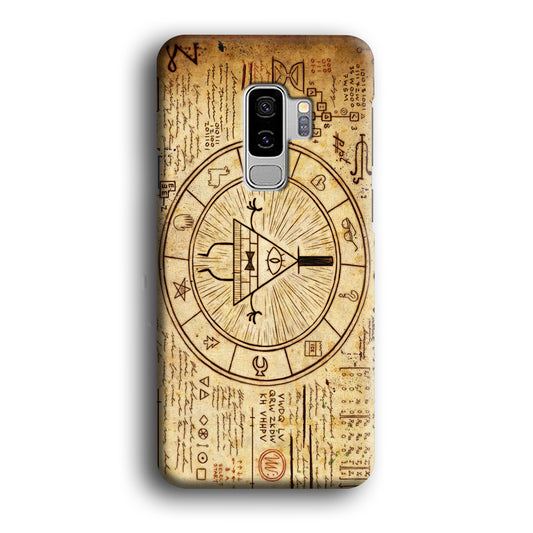 Treasure Map Gravity Falls Samsung Galaxy S9 Plus Case