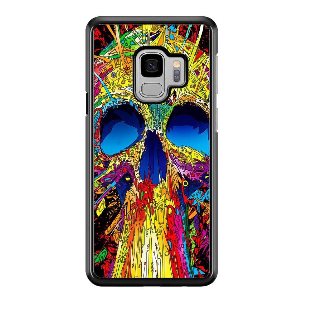 Trippy Skull Abstract Samsung Galaxy S9 Case