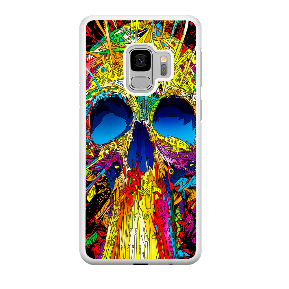 Trippy Skull Abstract Samsung Galaxy S9 Case