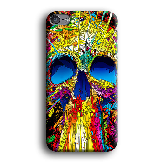 Trippy Skull Abstract iPod Touch 6 Case