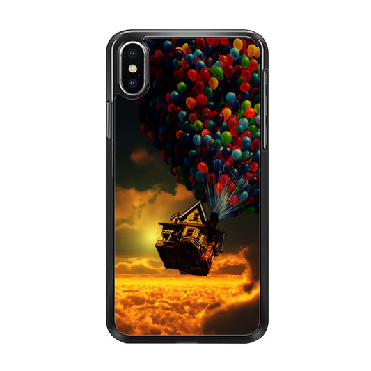 UP Flying House Sunset iPhone Xs Case