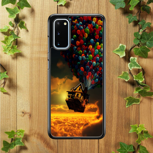 UP Flying House Sunset Samsung Galaxy S20 Case