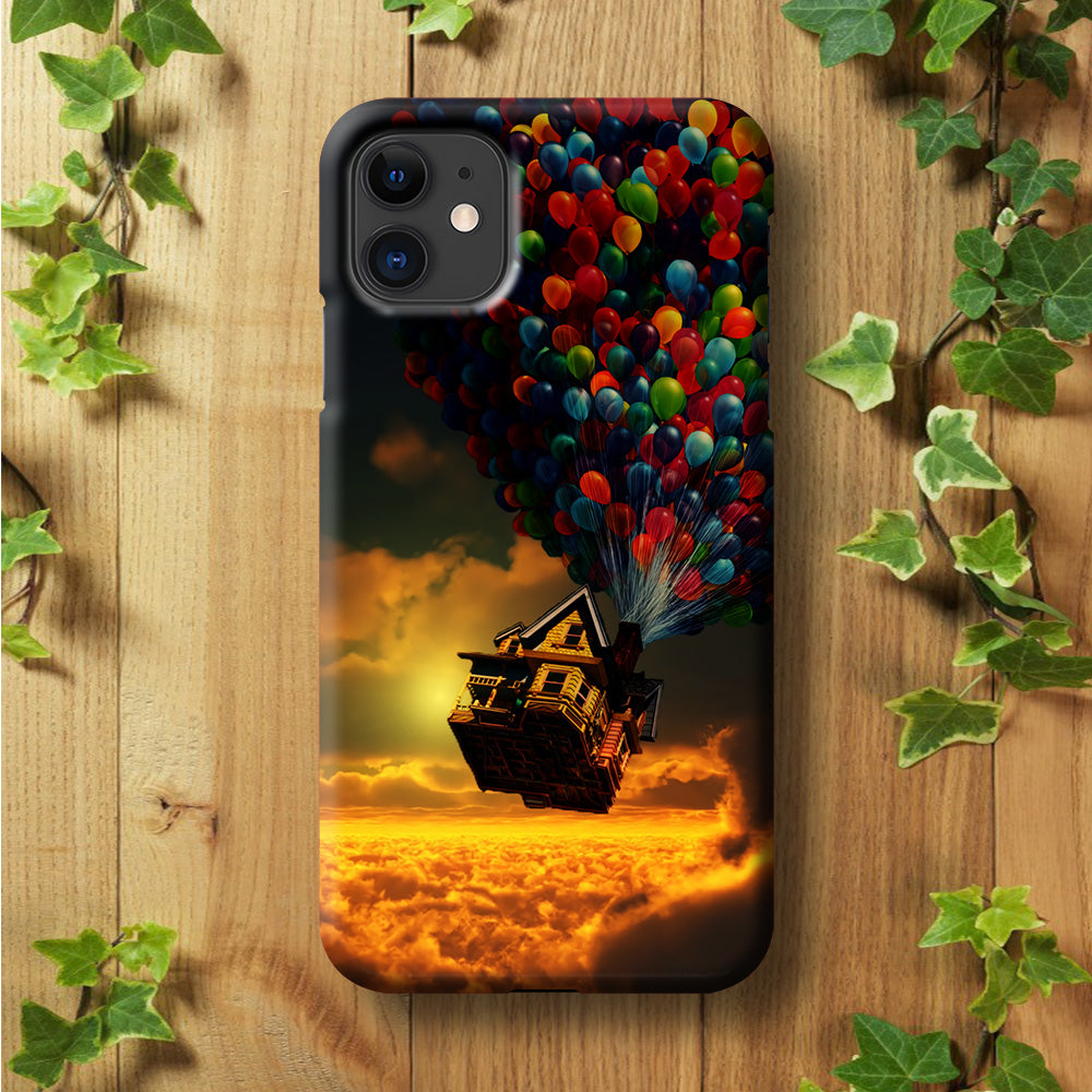 UP Flying House Sunset iPhone 11 Case