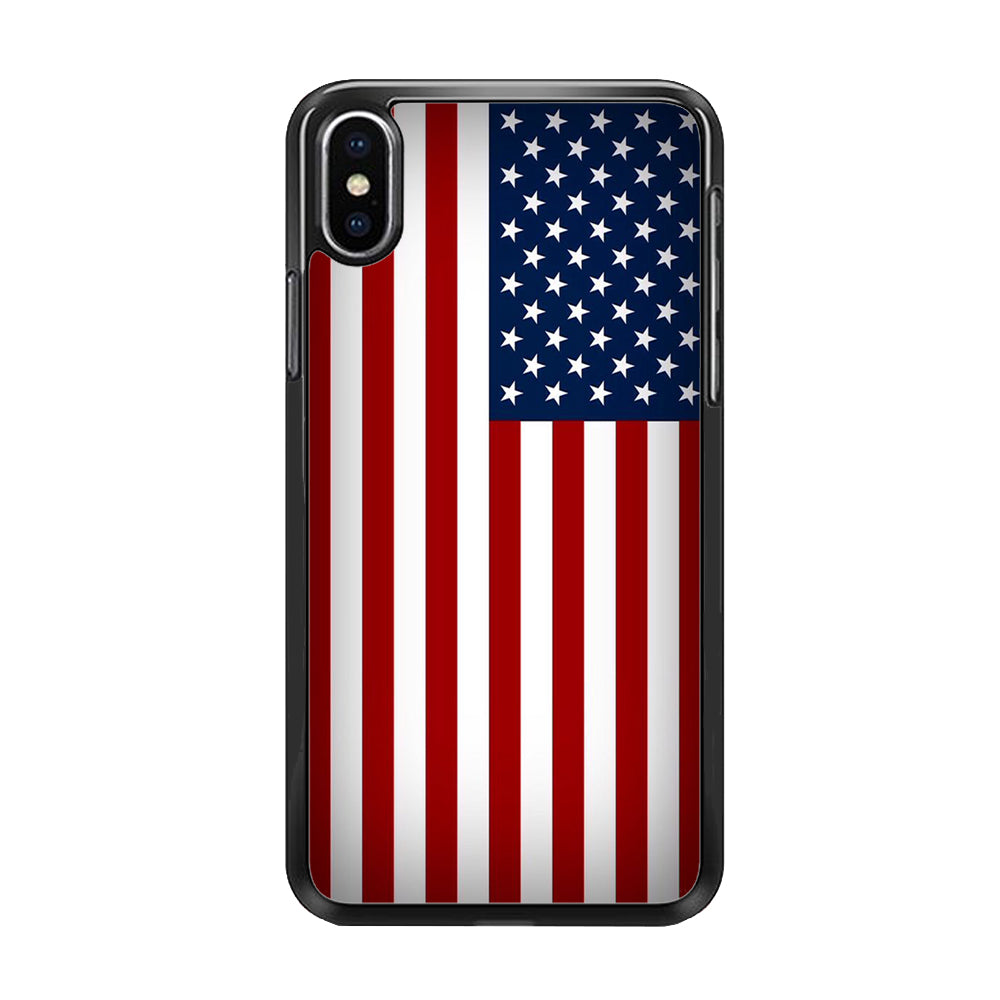 USA Flag 003 iPhone X Case