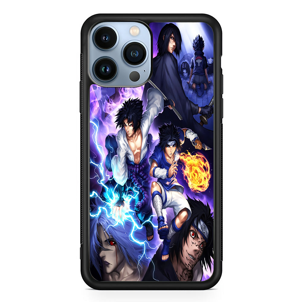 Uchiha Sasuke Transformation iPhone 13 Pro Case