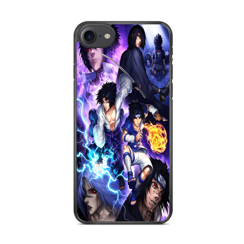 Uchiha Sasuke Transformation iPhone 8 Case