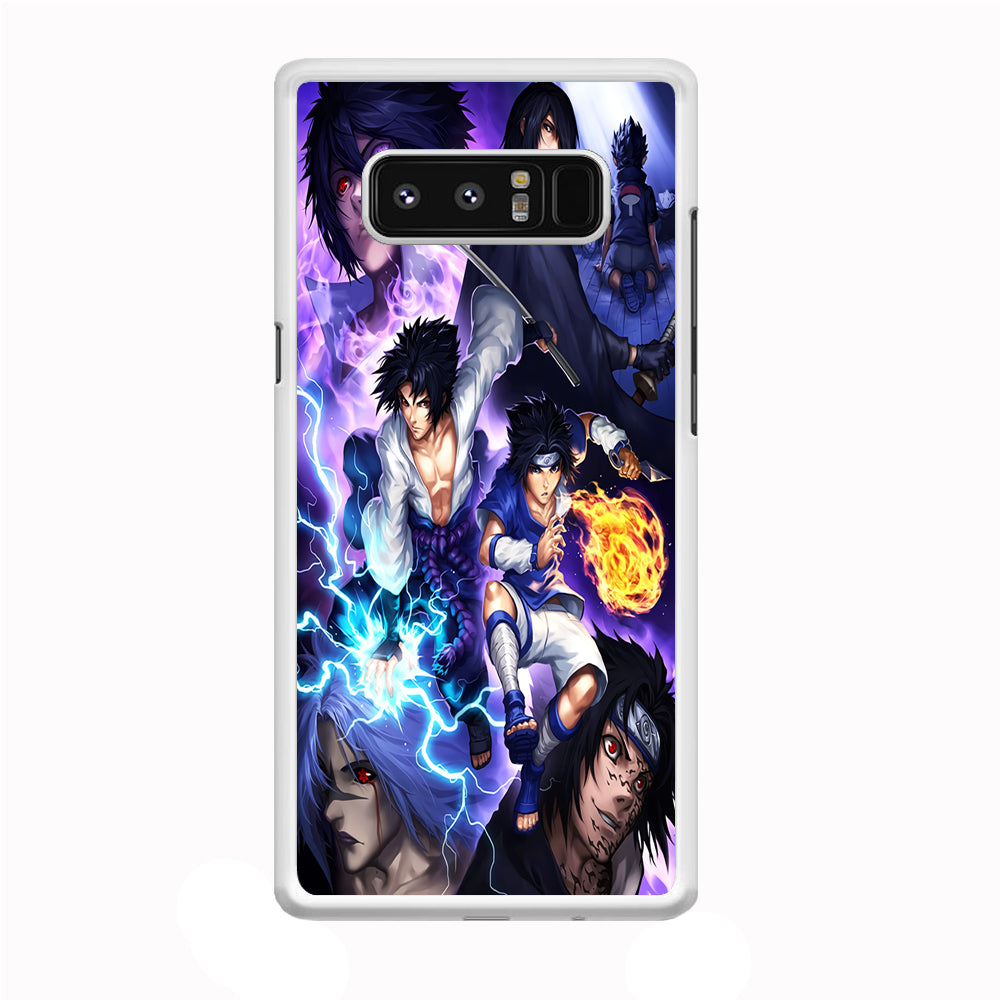 Uchiha Sasuke Transformation Samsung Galaxy Note 8 Case