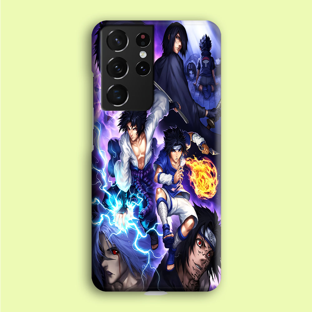 Uchiha Sasuke Transformation Samsung Galaxy S21 Ultra Case