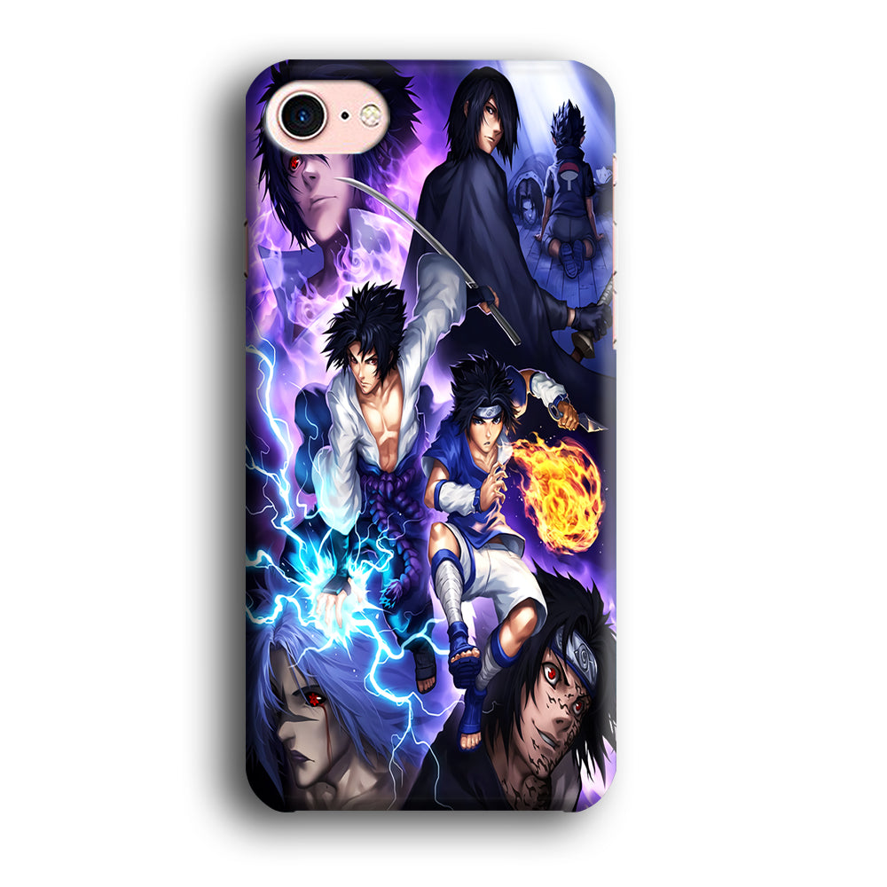 Uchiha Sasuke Transformation iPhone 8 Case