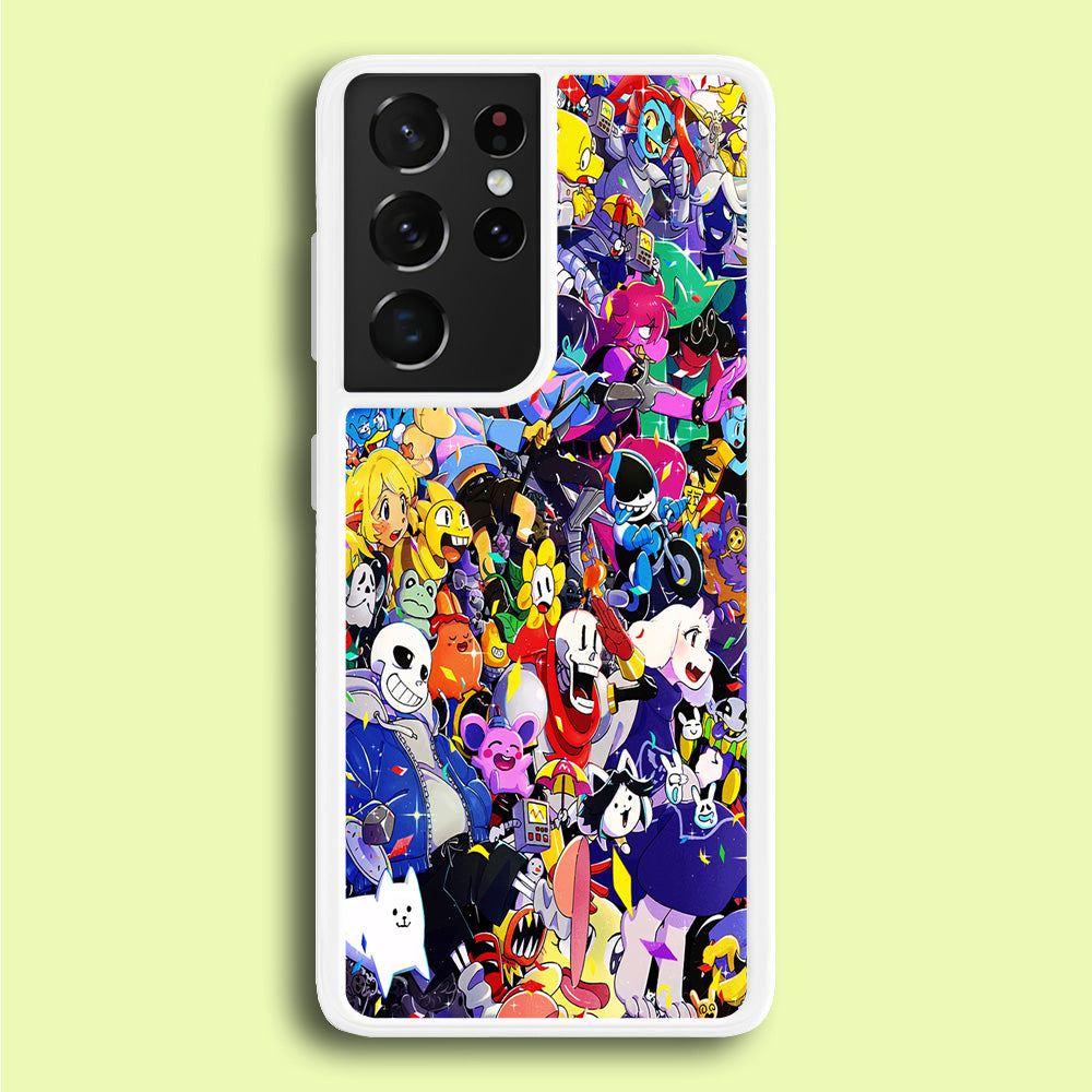 Undertale All Character Samsung Galaxy S21 Ultra Case