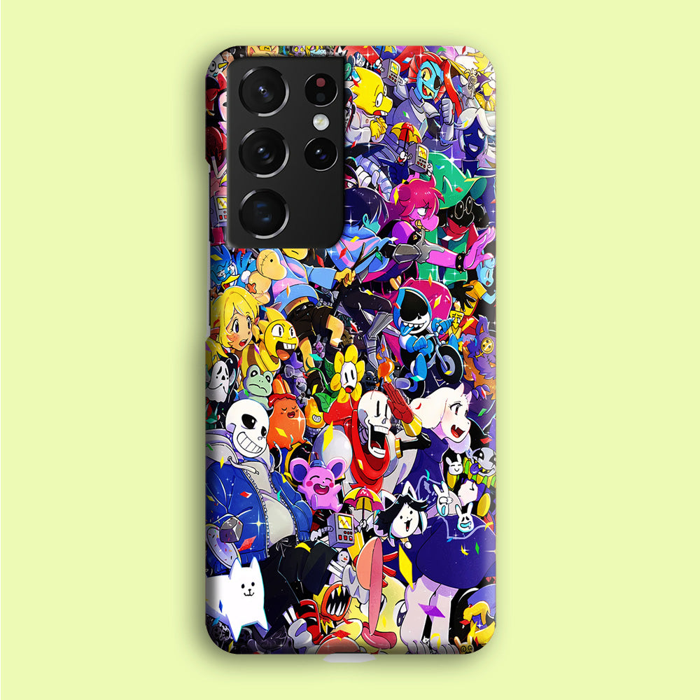 Undertale All Character Samsung Galaxy S21 Ultra Case