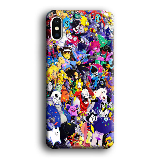 Undertale All Character iPhone Xs Case