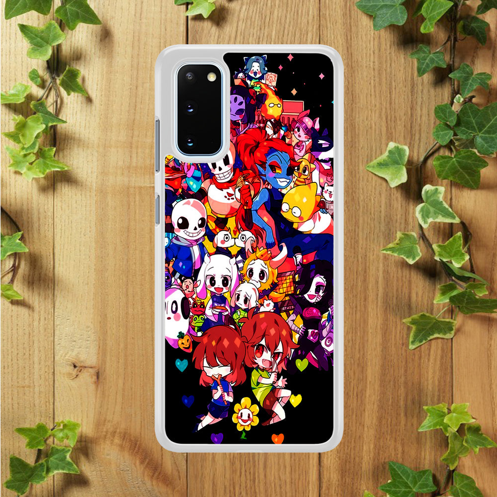 Undertale Black Samsung Galaxy S20 Case