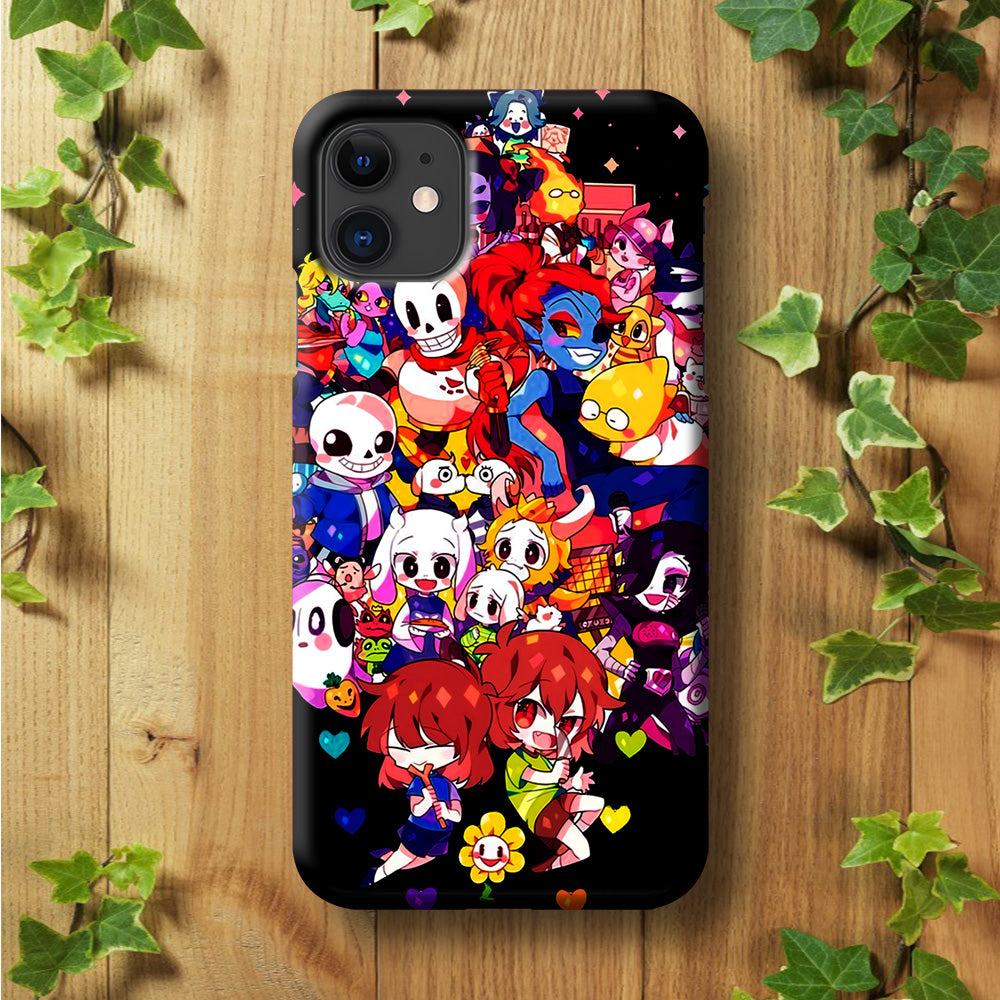 Undertale Black iPhone 11 Case