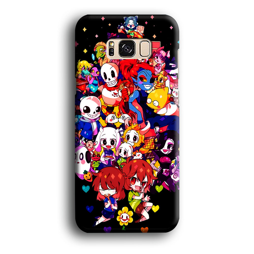 Undertale Black Samsung Galaxy S8 Case