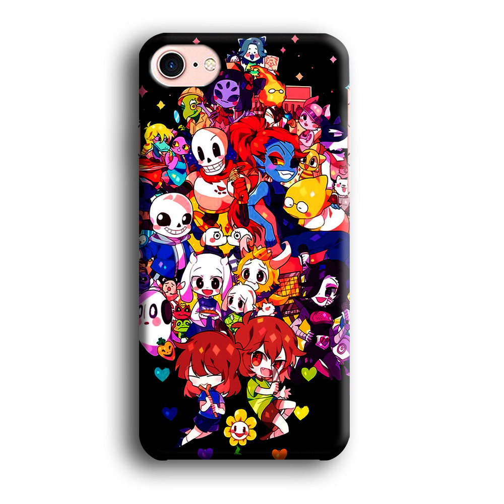 Undertale Black  iPhone 8 Case