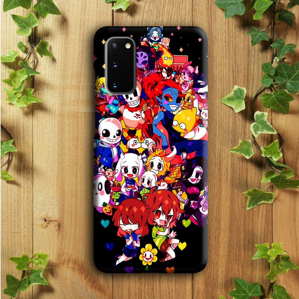 Undertale Black Samsung Galaxy S20 Case