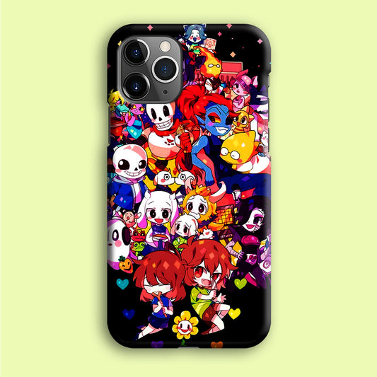 Undertale Black iPhone 12 Pro Case