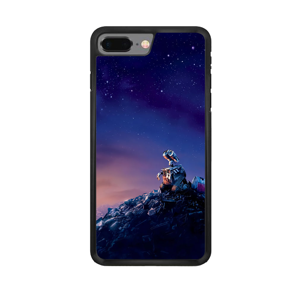 Wall-e Looks Up at The Sky iPhone 8 Plus Case