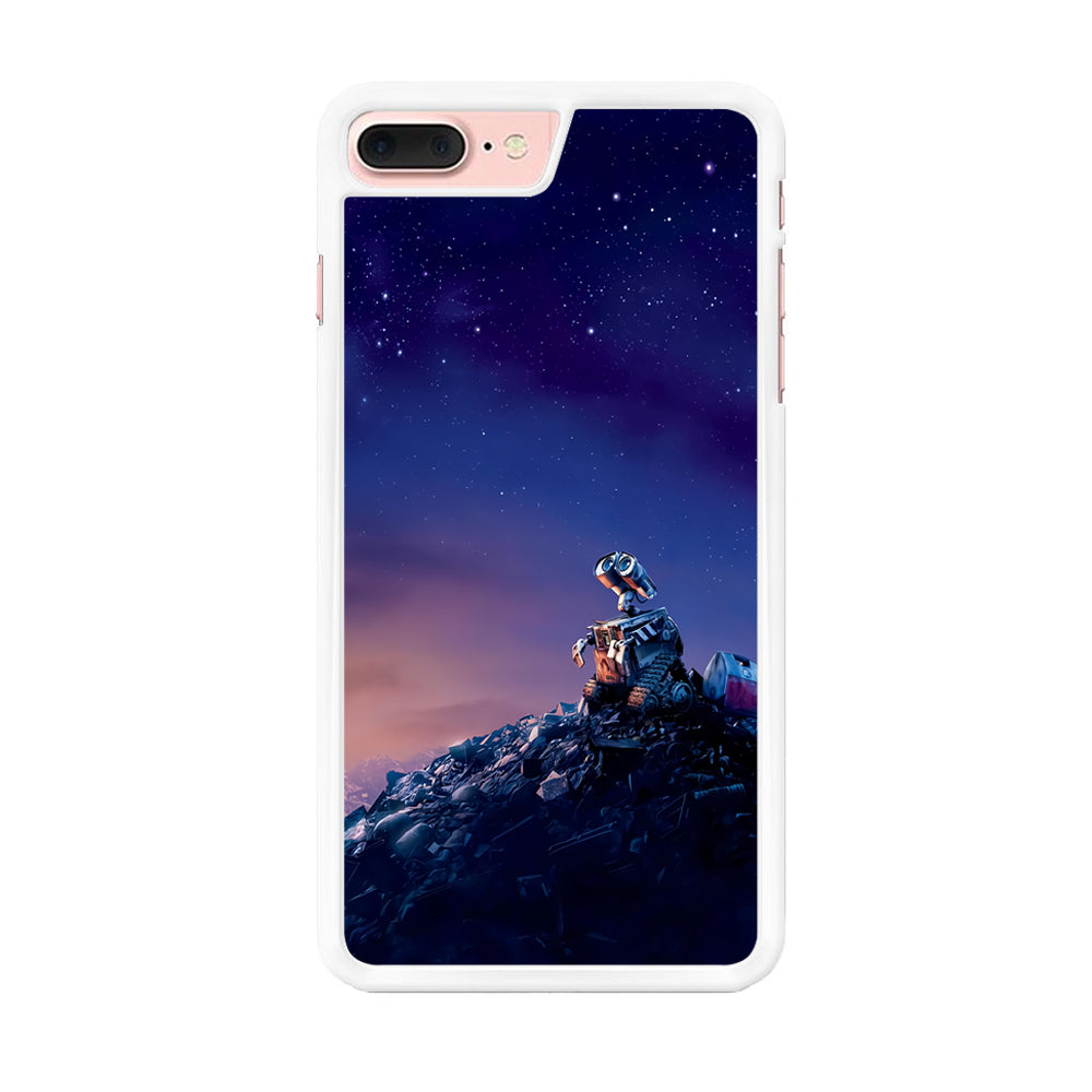 Wall-e Looks Up at The Sky iPhone 8 Plus Case