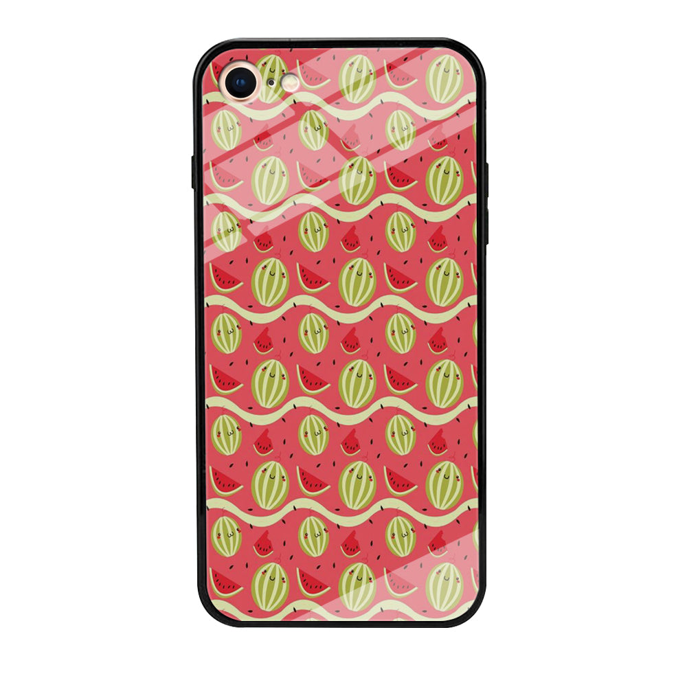 Watermelon Pattern Red iPhone 8 Case