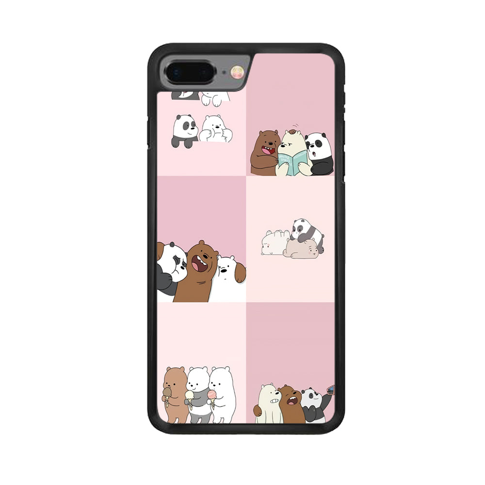 We Bare Bear Daily Life iPhone 8 Plus Case