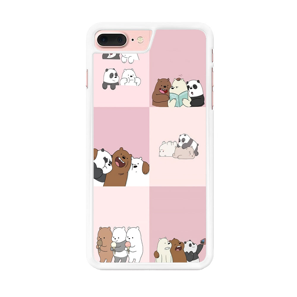 We Bare Bear Daily Life iPhone 8 Plus Case