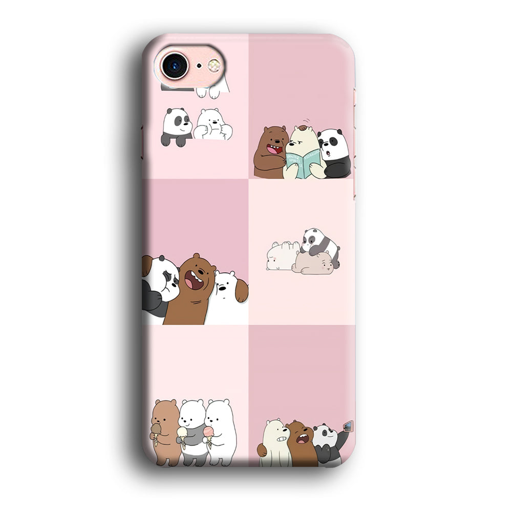 We Bare Bear Daily Life iPhone SE 2020 Case