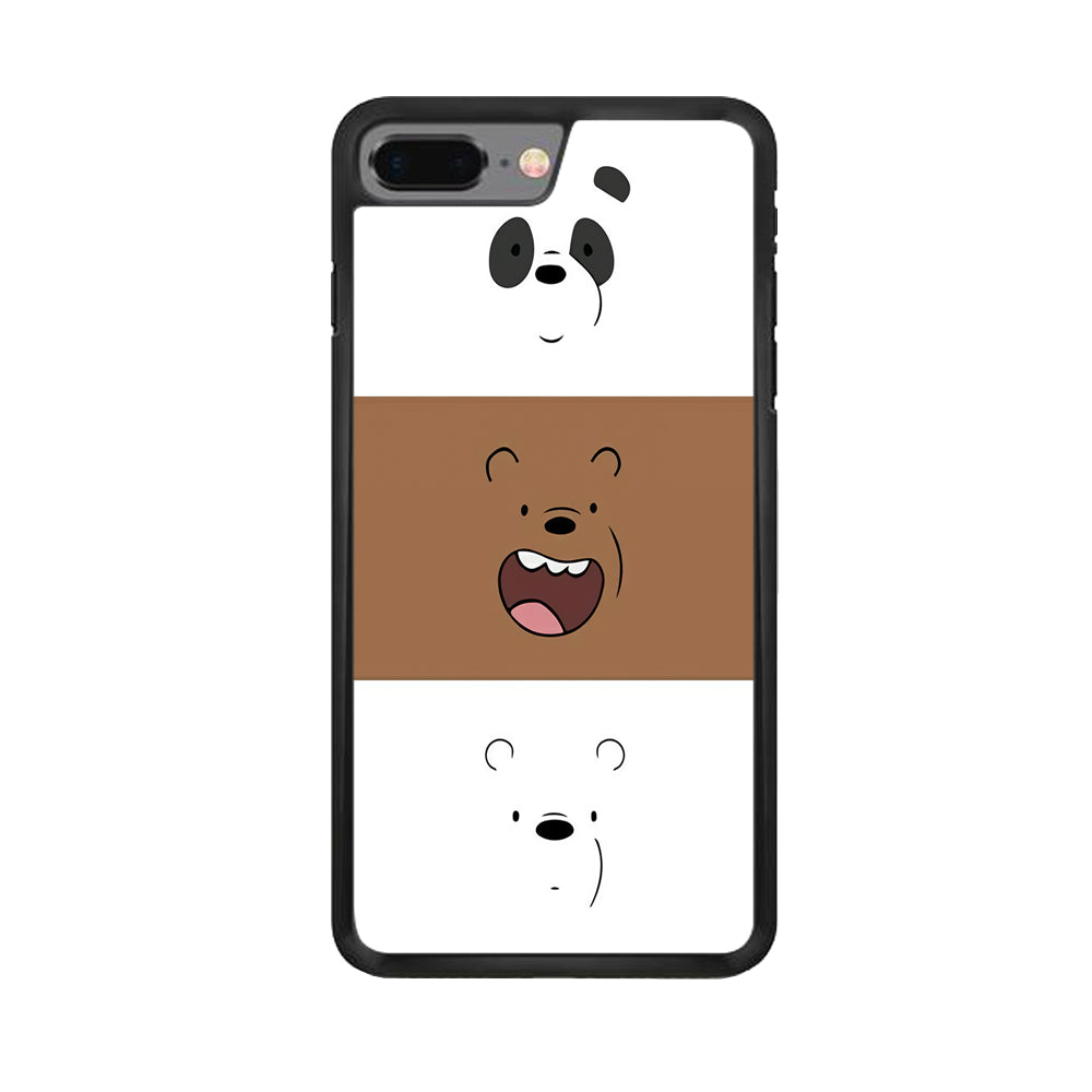 We Bare Bear Face iPhone 8 Plus Case