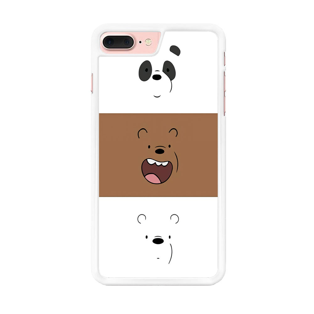 We Bare Bear Face iPhone 8 Plus Case