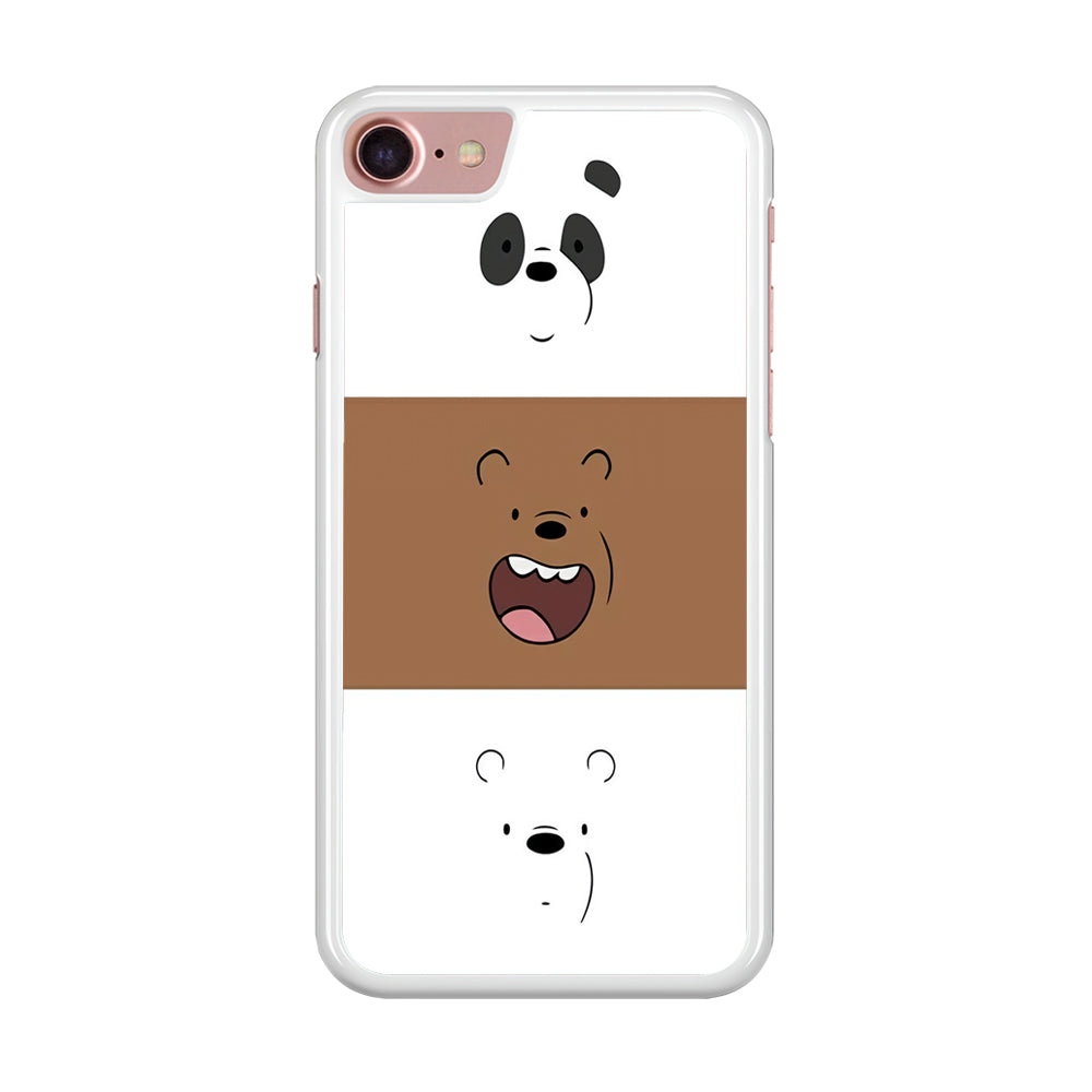 We Bare Bear Face iPhone 8 Case