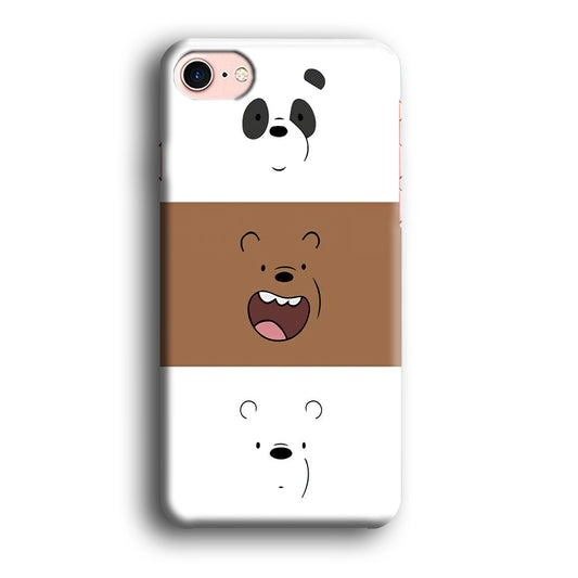 We Bare Bear Face iPhone 8 Case