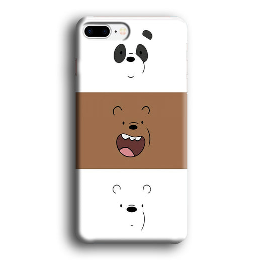 We Bare Bear Face iPhone 8 Plus Case