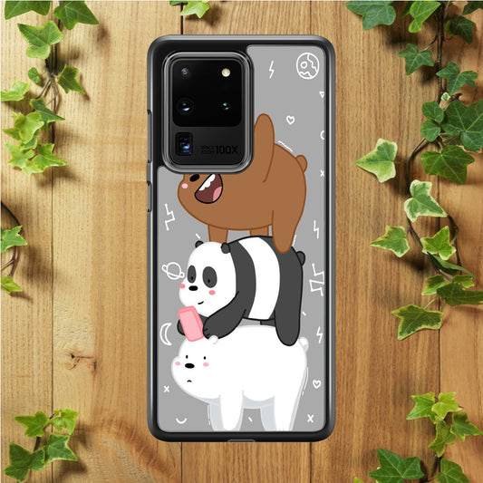 We Bare Bear Overlap  Samsung Galaxy S20 Ultra Case