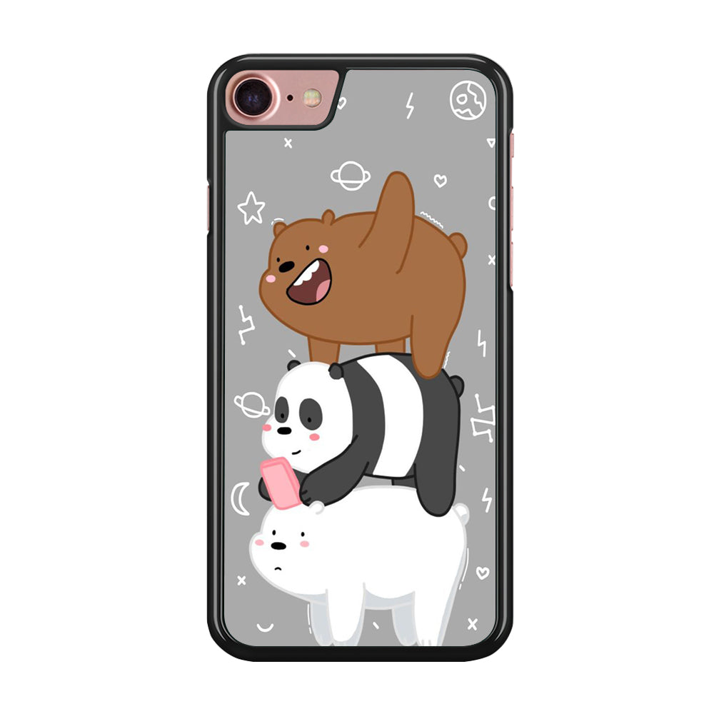 We Bare Bear Overlap iPhone 8 Case