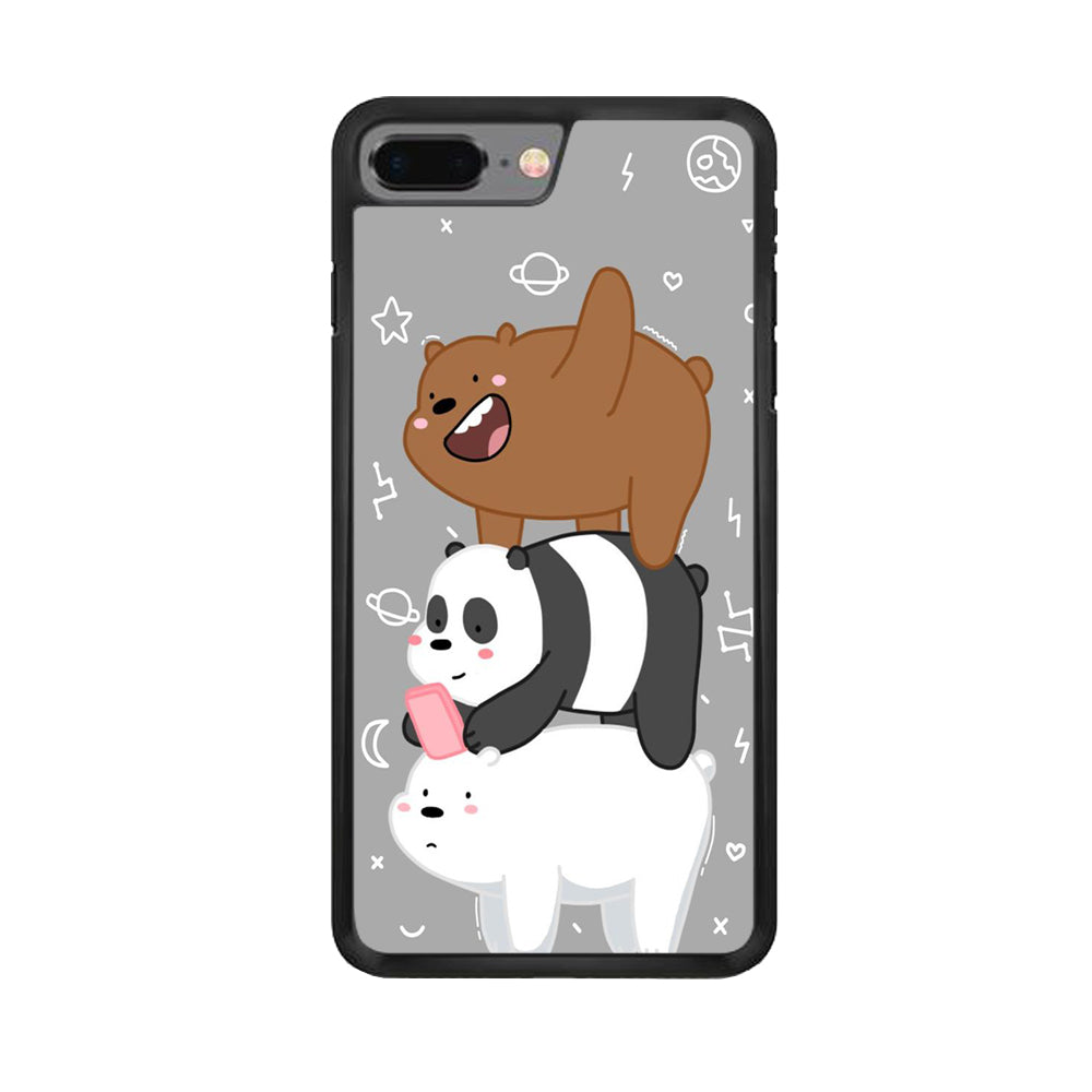 We Bare Bear Overlap iPhone 8 Plus Case