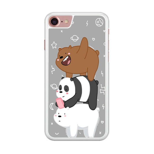 We Bare Bear Overlap iPhone SE 2020 Case