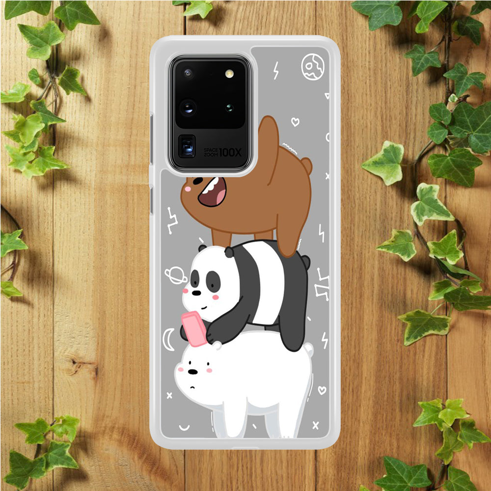 We Bare Bear Overlap  Samsung Galaxy S20 Ultra Case