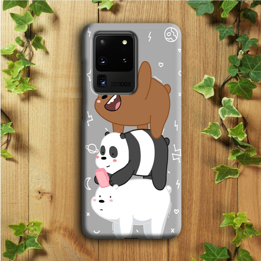 We Bare Bear Overlap  Samsung Galaxy S20 Ultra Case