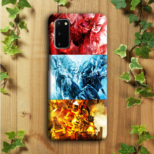 Yu-Gi-Oh 3 Egyptian Gods Samsung Galaxy S20 Case