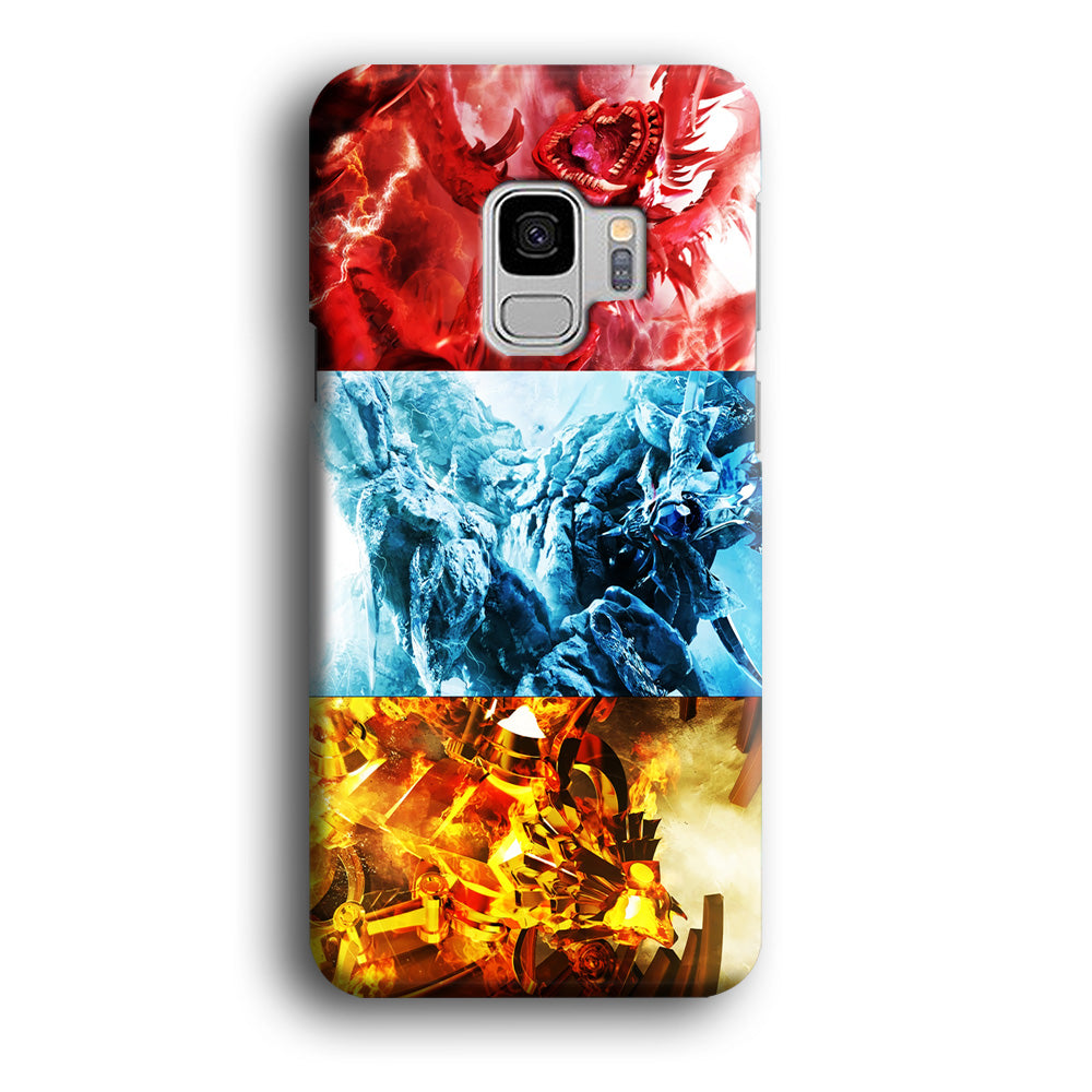 Yu-Gi-Oh 3 Egyptian Gods Samsung Galaxy S9 Case