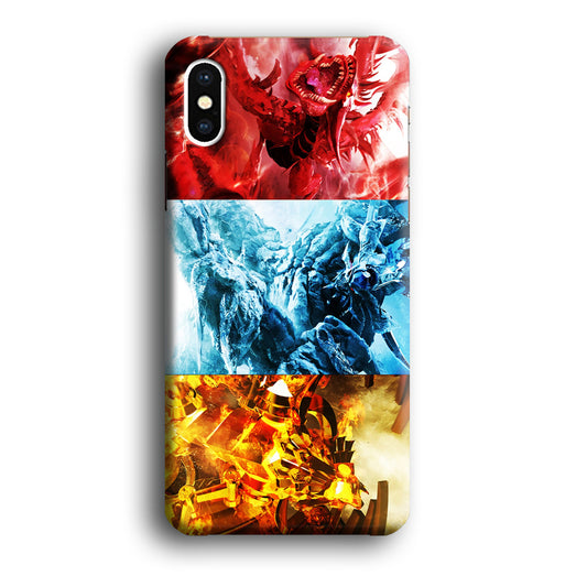 Yu-Gi-Oh 3 Egyptian Gods iPhone Xs Case