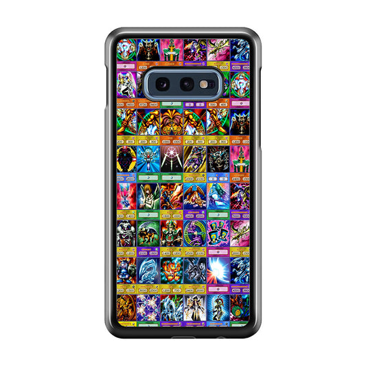 Yu-Gi-Oh Cards Collage Samsung Galaxy S10E Case