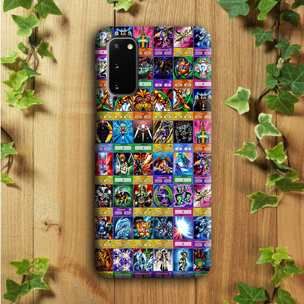 Yu-Gi-Oh Cards Collage Samsung Galaxy S20 Case